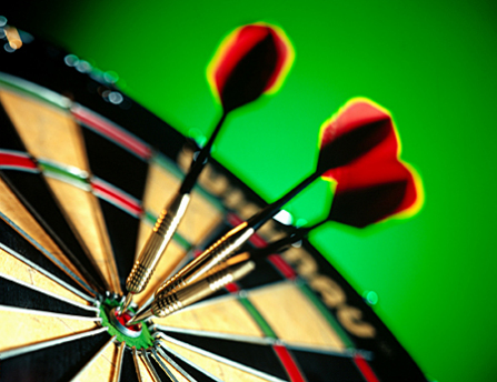 Darters gooien €750,00 bij elkaar voor Stichting Bram! 